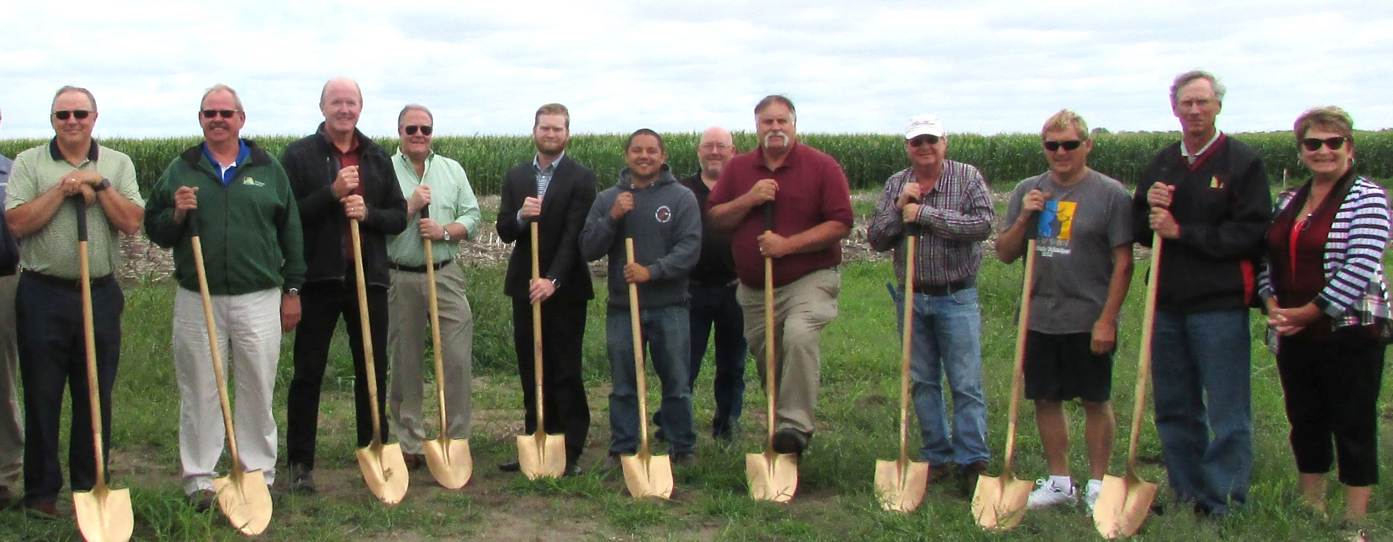 ground-breaking ceremony