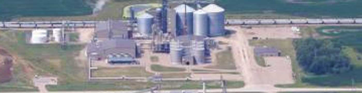 aerial view of midwest agenergys dakota spirit bio refinery