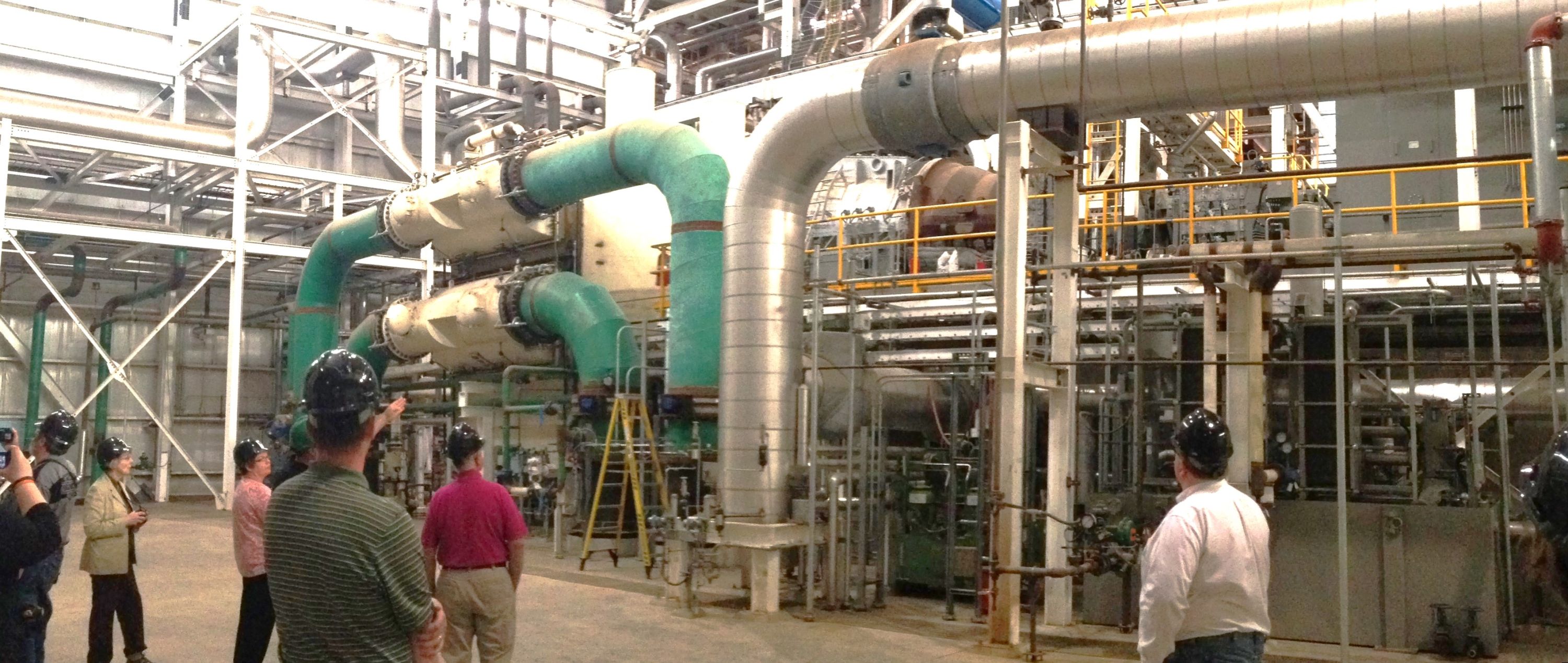 tour of industrial complex
